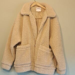 I.AM.GIA Cream Teddy Jacket